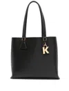 Karl Lagerfeld Women's K Lock Shoulder Bag In A999 Black