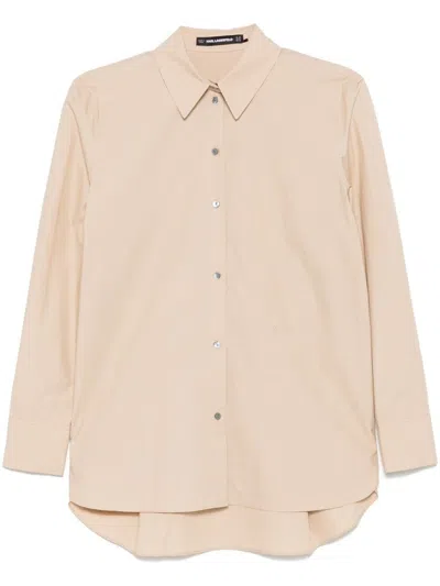 Karl Lagerfeld Karl Signature Shirt In 746 Nomad