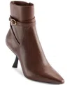 Karl Lagerfeld Paris Karly Bootie In Cognac