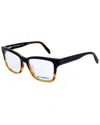 Karl Lagerfeld Unisex Kl885 54mm Optical Frames In Black