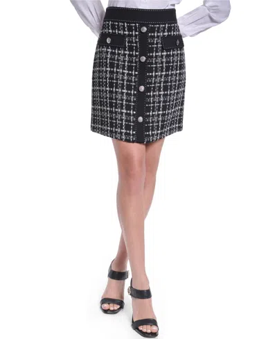 Karl Lagerfeld Women's Knee-length Pencil Skirt In Black
