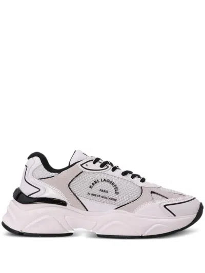 Karl Lagerfeld Women's Komet Sneaker White Gray Black In White,black