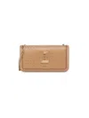 Karl Lagerfeld Women's Kosette Embossed Leather Shoulder Bag In Brown