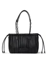 Karl Lagerfeld Small K/kushion Tote Bag In Black