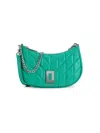 Karl Lagerfeld Women's Lafayette Quilted Leather Crossbody Bag In Green Lake