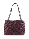 Karl Lagerfeld Paris Lafayette Shoulder Bag In Barilio Wine