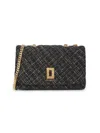 Karl Lagerfeld Women's Lafayette Tweed Shoulder Bag In Multi