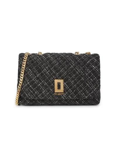 Karl Lagerfeld Women's Lafayette Tweed Shoulder Bag In Multi