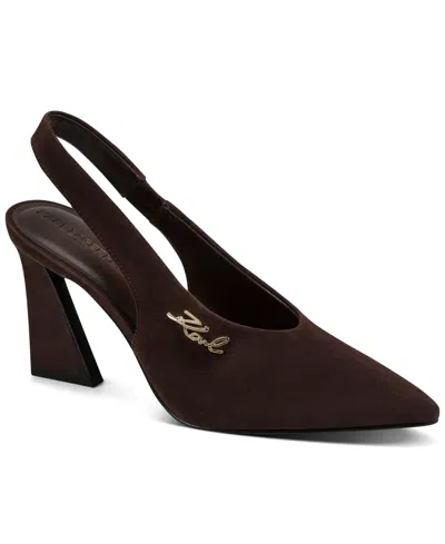 Karl Lagerfeld Women's Lauryn Slingback Pumps In Multi