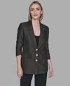 Karl Lagerfeld Women's Long Sleeves Blazer In Black