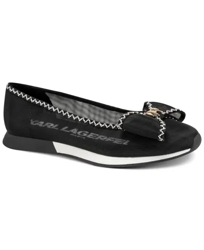 Karl Lagerfeld Women's Macklin Ballet Flats In Black