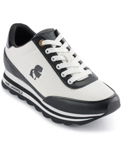 KARL LAGERFELD WOMEN'S MAICO LACE-UP SNEAKERS