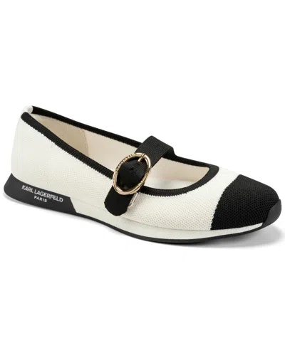 Karl Lagerfeld Paris Manuela Mary Jane Sneaker In Multi