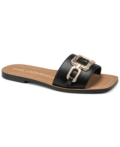 Karl Lagerfeld Women's Marzella Slide Flat Sandals In Multi