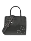 Karl Lagerfeld Women's Maybelle Applique Charm Tote Bag In Black