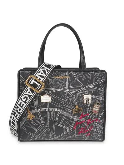 Karl Lagerfeld Women's Maybelle Charm Tote Bag In Multi