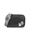 Karl Lagerfeld Women's Maybelle Logo Crossbody Bag In Black