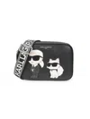 Karl Lagerfeld Women's Maybelle Logo Crossbody Bag In Black