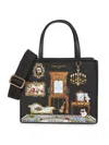 Karl Lagerfeld Women's Maybelle Printed Synthetic Satchel In Multi