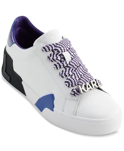 Karl Lagerfeld Paris Melora Sneaker In White,multi