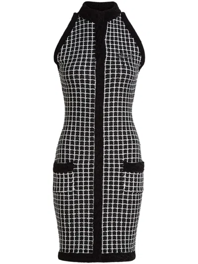 Karl Lagerfeld Women's Metallic Knit Vest For Ss24 In Gray