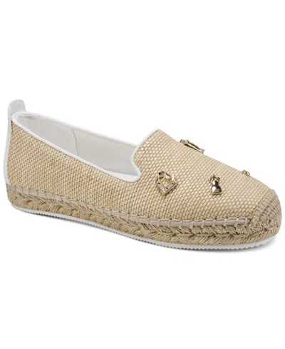 Karl Lagerfeld Women's Michaela Atelier Espadrilles Flats In Neutral