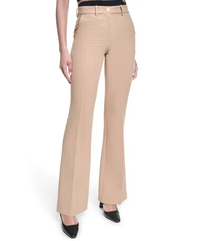 Karl Lagerfeld Women's Mid-rise Pants In Nude