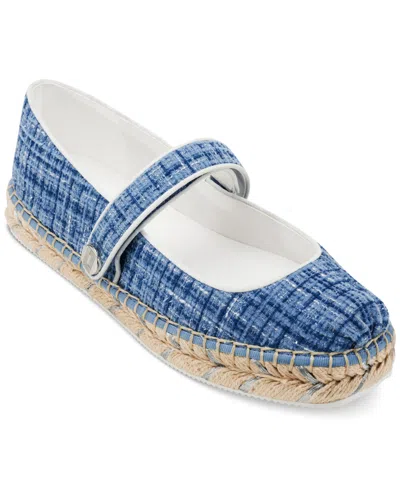 Karl Lagerfeld Women's Mikai Espadrille Flats In Cornflower Blue