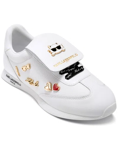 Karl Lagerfeld Women's Minia Pins Lace-up Sneakers In Multi
