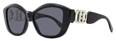 Karl Lagerfeld Women's Modified Rectangle Sunglasses Kl6102s 001 Black 56mm