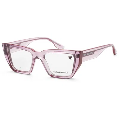 Karl Lagerfeld Women's Opticals In Pink