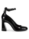 Karl Lagerfeld Women's Pavla 90mm Block Heel Pumps