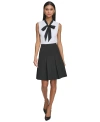 KARL LAGERFELD WOMEN'S PLEATED SKIRT