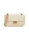 Karl Lagerfeld Women's Quilted Leather Shoulder Bag In Brown