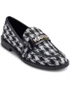 Karl Lagerfeld Women's Randall Almond Toe Loafers In Black,white