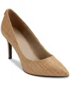 Karl Lagerfeld Royale Pointed Toe Pump In Natural