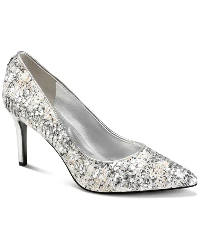 Karl Lagerfeld Women's Royale Pumps In Metallic