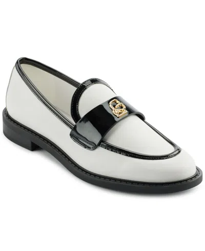 Karl Lagerfeld Rylyn Ii Loafer In Bright White,black