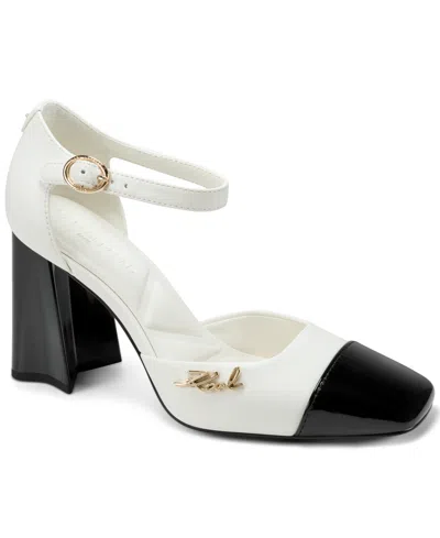 Karl Lagerfeld Women's Sapphira Pin Square Toe Pumps In Multi