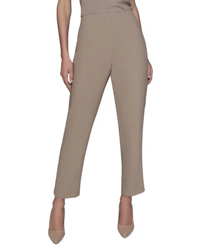 Karl Lagerfeld Women's Seam-detail Ankle Pants