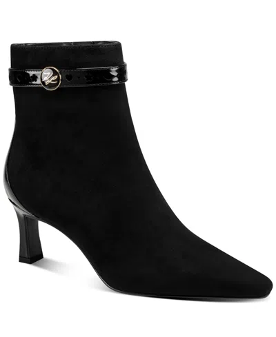 Karl Lagerfeld Women's Shadow Heeled Ankle Booties In Black