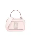 Karl Lagerfeld Women's Simone Leather Crossbody Bag In Pink