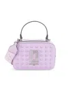 Karl Lagerfeld Women's Simone Studded Leather Camera Bag In Lily