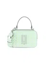 Karl Lagerfeld Women's Simone Studded Leather Camera Bag In Mist