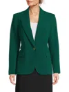 Karl Lagerfeld Women's Single-breasted Peak Lapel Blazer In Multi