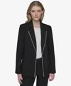 Karl Lagerfeld Women's Single-button Blazer In Black