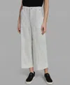 Karl Lagerfeld Women's Solid Ankle Pants In White