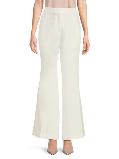 Karl Lagerfeld Women's Solid Pants In White