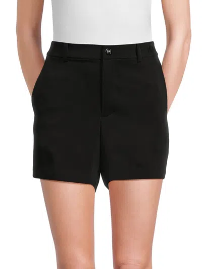 Karl Lagerfeld Women's Solid Shorts In Black