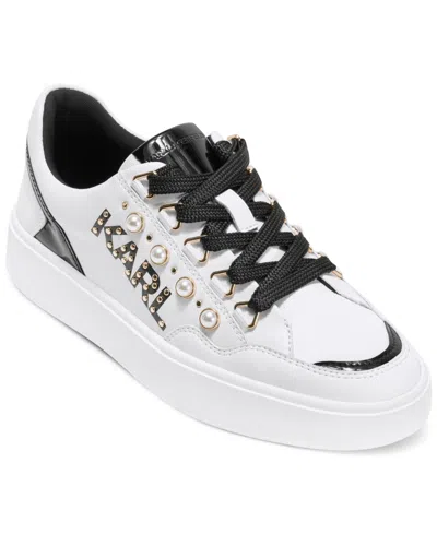Karl Lagerfeld Women's Stazie Lace-up Athletic Sneakers